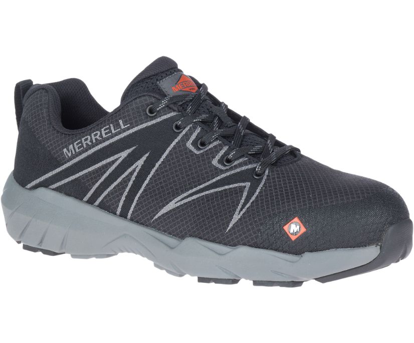 Buty Merrell Fullbench 55 Alloy Toe Wide Width - Buty Robocze Męskie Merrell - Czarne [AIRGM-1965]